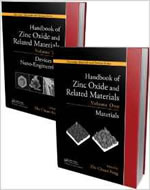 HANDBOOK OF ZINC OXIDE AND RELATED MATERIALS, 2 VOL SET