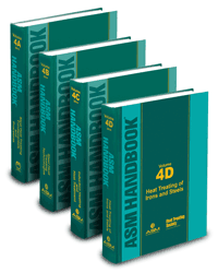 ASM HANDBOOK VOLUMES 4A,4B,4C,4D HEAT TREATING SET